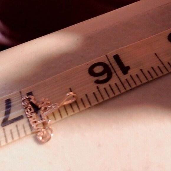 14K Yellow Gold Charm Pendant Number One Grandma 0.36g - Picture 8 of 11